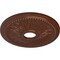 Ekena Millwork Bailey Ceiling Medallion (Fits Canopies up to 5 3/4"), 18"OD x 3 3/4"ID x 1 1/2"P, Copper Penny CM18BICPS - alternate 2